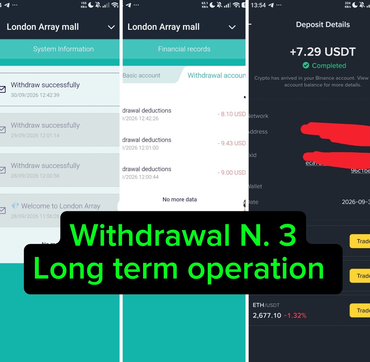 VipPlatforms's tweet photo. Welcome to 🔥LONDON ARRAY🔥

*⏰️LIVE 28-09-2026⏰*

Register via https://t.co/iIsM8EYlpR

VIP1: Earn 1$ for free
VIP1 Invest- 12$ keuntungan harian 8$
More details
https://t.co/smj4GvF1VH
#cryptocomuinity #web3 #crypto #business #Passiveincome #success #binance #londonarraymall https://t.co/Z8QRrOqJUq