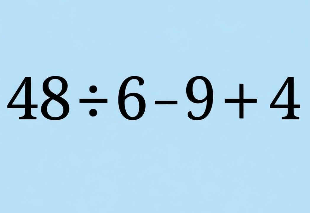 geniuscyp's tweet photo. Solve it using BODMAS rule. Very few

 people will be able to give the correct

 answer. https://t.co/iG1RwSZcvX