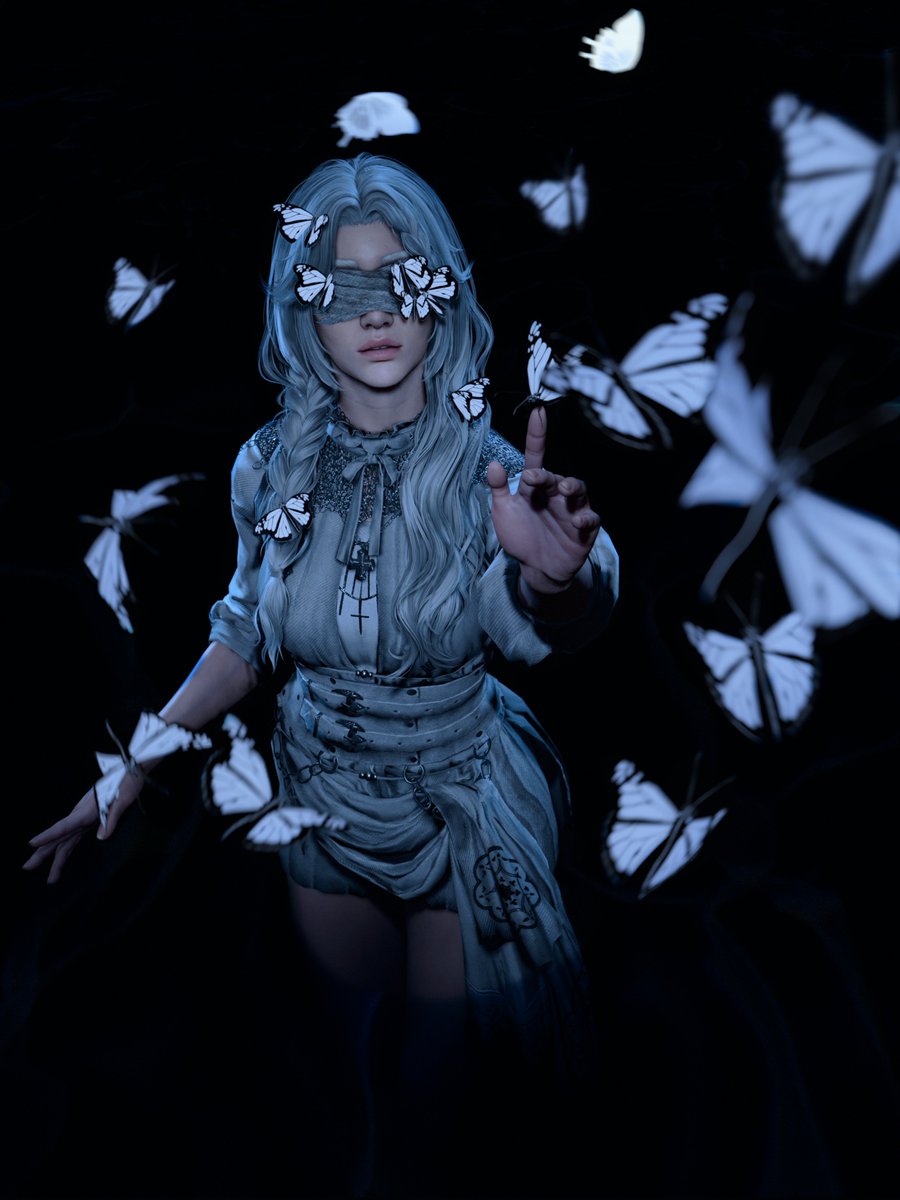Albatr0se's tweet photo. Lepidoptera 🦋
#BaldursGate3 #BG3 #LarianStudios #VirtualPhotography https://t.co/uSNrS5tRTZ