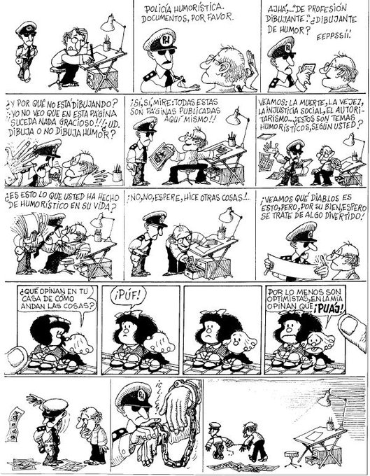 AHGArgentino's tweet photo. Por Quino (1932-2020) https://t.co/cQpDscj3WD