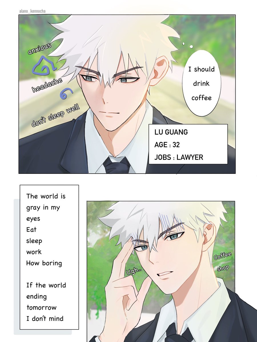 alano_kennocha's tweet photo. My world, My Color 

(AU - Lawyer / Barista)
#linkclick #ヒカトキ #光时 https://t.co/eJA0S9OHSg