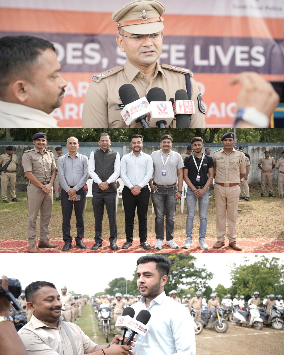 ElixirIndiaOrg's tweet photo. Truhome Finance, in partnership with Elixir Foundation &amp; Surat Rural Police, continues to promote road safety through meaningful action.

As part of our Safe Rides. Safe Lives initiative, 1250 helmets were distributed among police personnel in presence of SP Rural, Surat Police. https://t.co/XNIg1obbVq