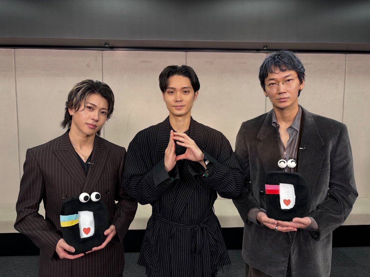 ntv_DayDay's tweet photo. 明日10時25分〜 DottiDotti 👀

🚄松尾太陽(#超特急) 生出演✨

ドラマ『ダウト-15年目の復讐-』
#仁村紗和 生出演🦇
▶️スタジオでダウトチャレンジ🕺

#MrsGREENAPPLE🍏

#佐々木希 
フォトエッセイ『#Natural』📕
▶️子供に厳しくなる瞬間💢

#映画mentor 🎬
#磯村勇斗
#末澤誠也(#Aぇǃgroup)
#綾野剛

#檀れい #竹野内豊 #黒木華 #仲野太賀 🍺
▶️ #竹内涼真 ストレス解消法

#秋山竜次  (#ロバート)🍽️

※一部地域を除く