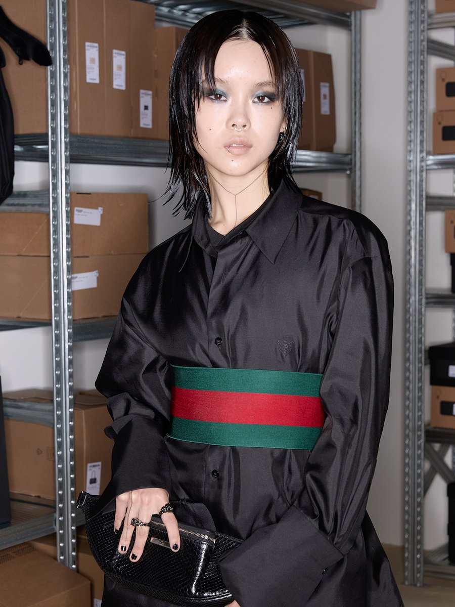 gucci's tweet photo. Brand Ambassador #COCONA from @XGOfficial_ at #GucciTheStoreShow.  
 
#XG https://t.co/1IfeIWMi70