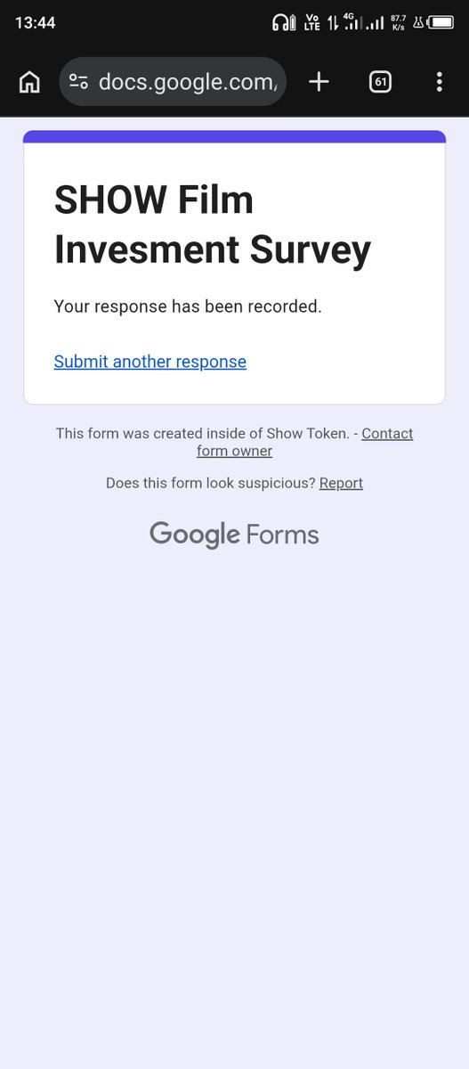 KU5HNER's tweet photo. @RealShowToken Done ✅ https://t.co/VxYKxxTZr3