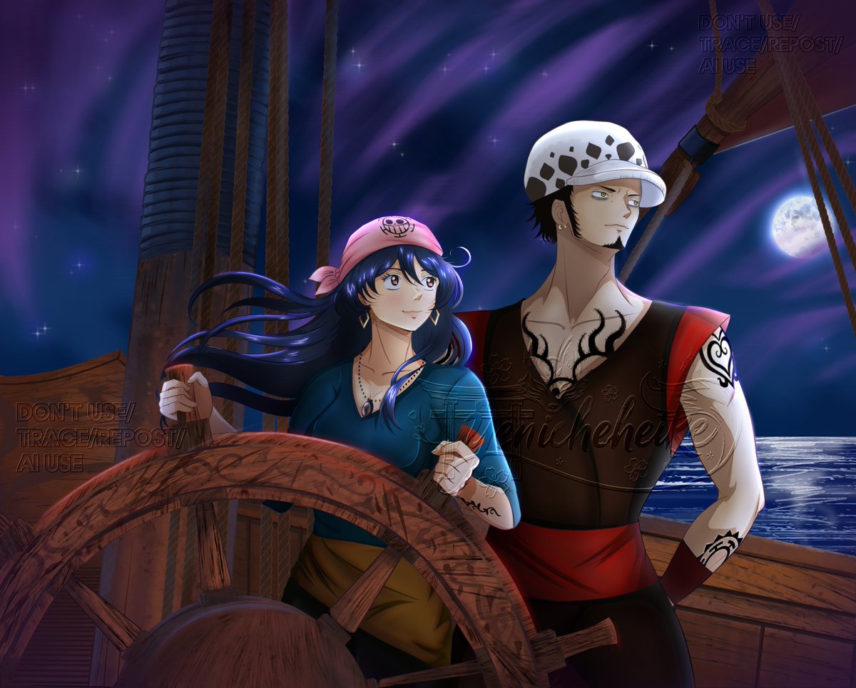 YenicheH's tweet photo. Showing one of my latest drawings while working on some new projects 💪🏻

• It was made for a collab organised by one of my Insta moots

• Mako and Law as Sinbad and Marina from "Sinbad: The Legend of the Seven Seas" 

#onepiece #trafalgarlaw #heartpirates #ocxcanon #onepieceoc https://t.co/2qeslS6P8n