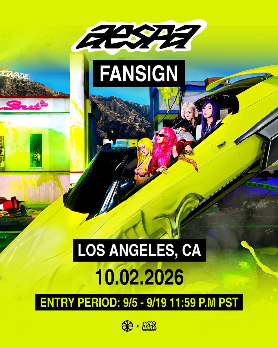 aespaintl's tweet photo. aespa October Schedule 에스파 스케줄

🗓️10.1~ 10.2- aespa SYNK : COMPLaeXITY Tour Pop-up @ LA
🗓️10.2 - Kpop Nara Fansign in Los Angeles
🗓️10.3 - 2026 aespa LIVE TOUR - SYNK : COMPLæXITY in Los Angeles
🗓️10.6 - 2026 aespa LIVE TOUR - SYNK : COMPLæXITY in Oakland
🗓️10.9 - 2026 aespa LIVE TOUR - SYNK : COMPLæXITY in Seattle
🗓️10.11 - 2026 aespa LIVE TOUR - SYNK : COMPLæXITY in Vancouver
🗓️10.20 - NINGNING Birthday Party 🎂 
🗓️10.23 - NINGNING’s Birthday 🎂 
🗓️10.30 - GISELLE’s Birthday 🎂 
🗓️10.30 - GISELLE Birthday Party 🎂