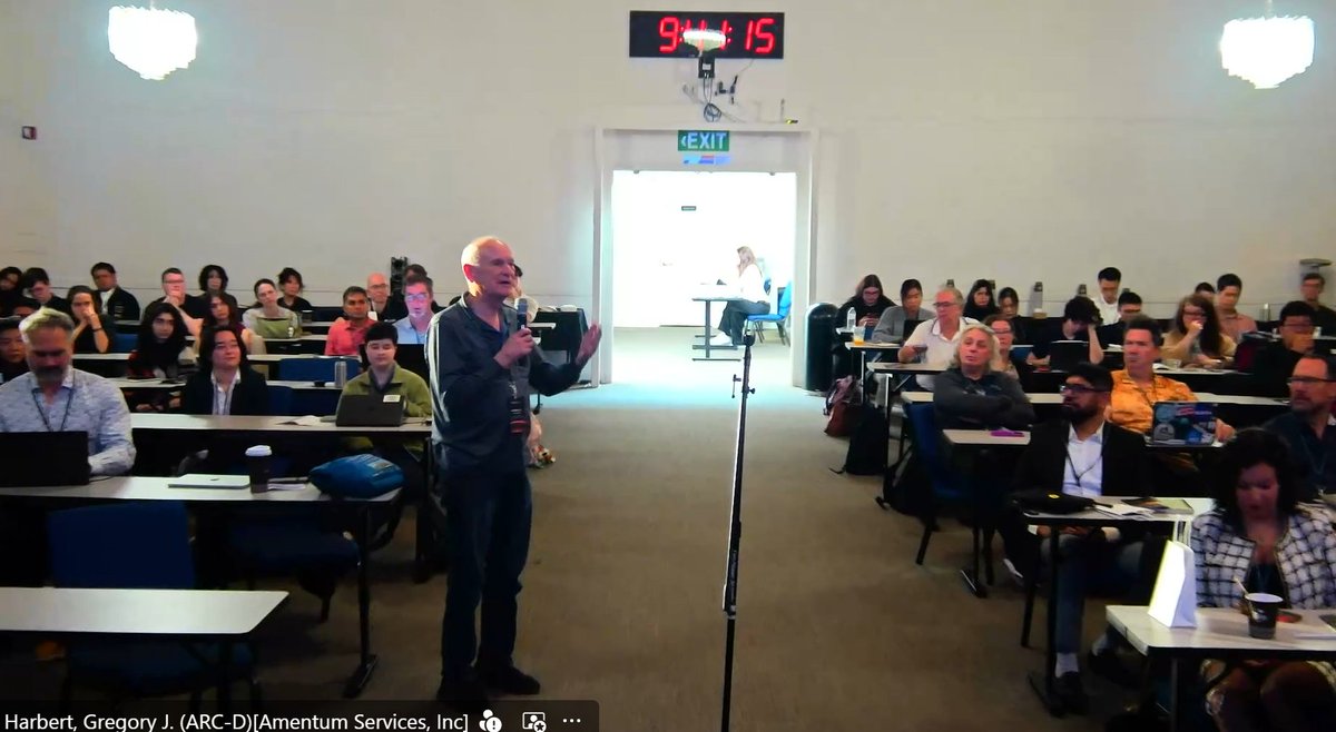 flxhrn's tweet photo. I presented at this year's #SpaceCHI conference, an event focused on computer-human interaction for space applications. The conference took place at @NASAAmes. Thanks to the organizers and the participats for a great event, interesting discussions, and lots of followups! https://t.co/V1GLfK0gGe