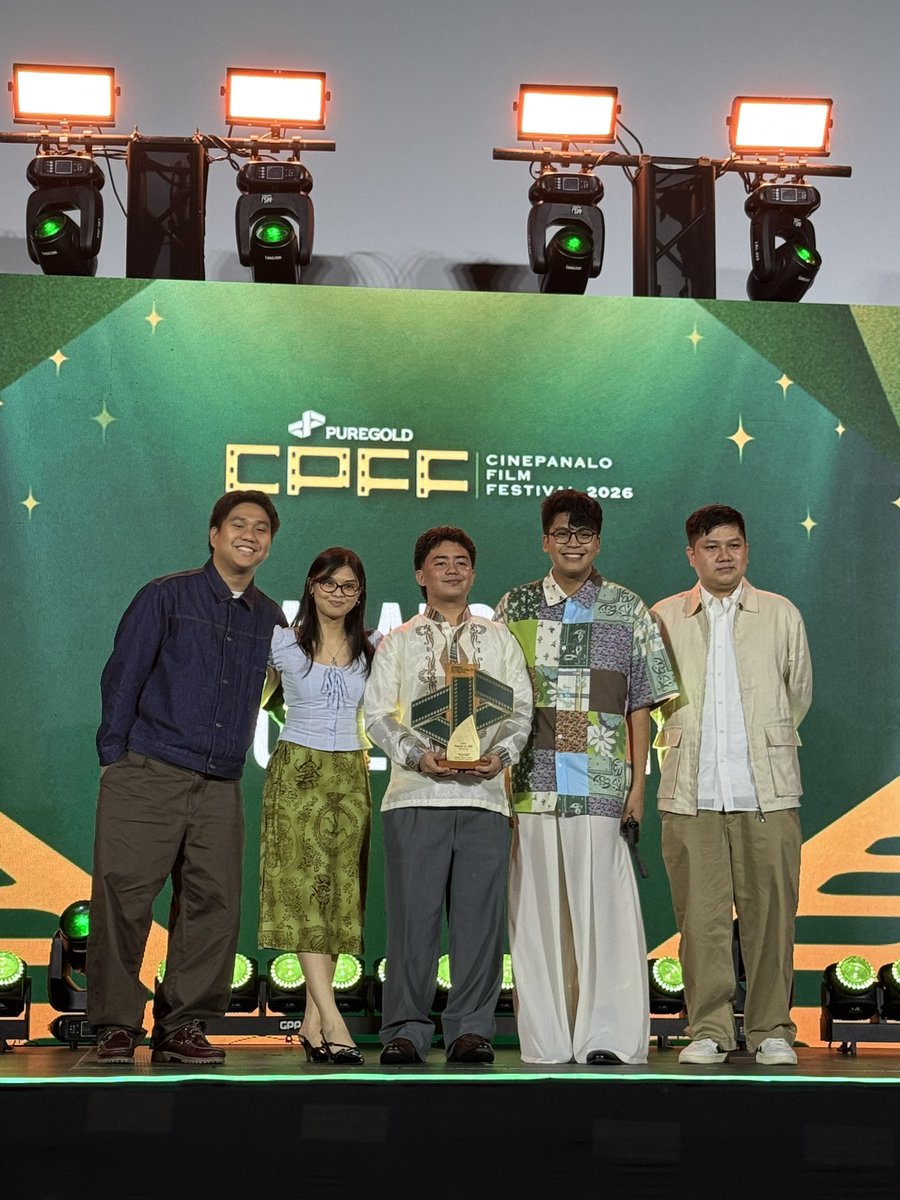 Puregold_PH's tweet photo. Panalo sa Visual Effects ang “Starfish” - Junelle Bacho Tecson, Luis Martin Mañalac for Student Short Film Category! 

#PuregoldCinePanalo2026 #PanaloSaHusay #AlwaysPanalo https://t.co/CRw1s2tQvd