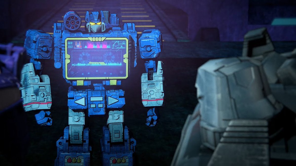Soundwave490's tweet photo. Also I love this shows soundwave design. He's a bit blocky but that's mostly because he's based off of his toy version. https://t.co/dygVNtsEPq