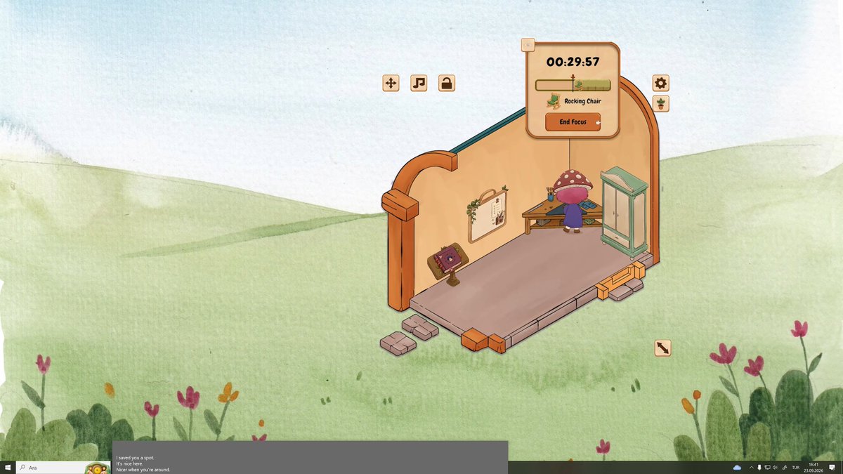 HouseBice's tweet photo. @RemovableSanity #WishlistWednesday! Thank you for hosting🍀

This is Gloombo, our cozy desktop companion game 🌱
Build and decorate a tiny island, spend time with Gloombo, and let your little home grow alongside you.
We’d love to have you on our wishlist 💚

https://t.co/uJOdqspVfV https://t.co/WpwXz70jgM