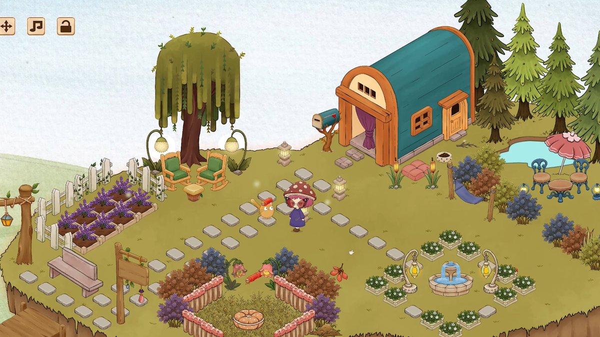 HouseBice's tweet photo. @RemovableSanity #WishlistWednesday! Thank you for hosting🍀

This is Gloombo, our cozy desktop companion game 🌱
Build and decorate a tiny island, spend time with Gloombo, and let your little home grow alongside you.
We’d love to have you on our wishlist 💚

https://t.co/uJOdqspVfV https://t.co/WpwXz70jgM
