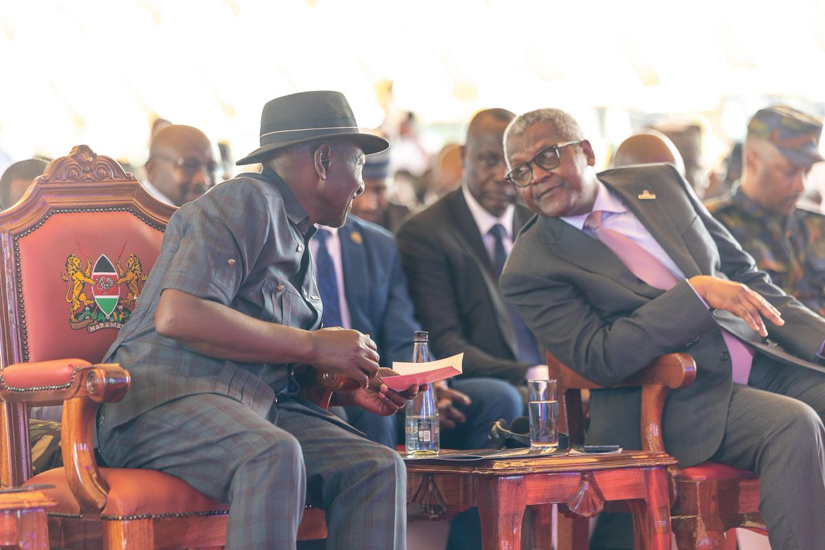 WilliamsRuto's tweet photo. The establishment of this refinery is a turning point, demonstrating our resolve to reimagine Africa's industrial future, turn our ambitions into action and tap the continent's massive potential. https://t.co/Y1NKfZKNjK