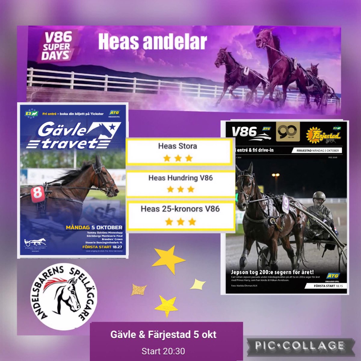 berg_hea's tweet photo. đ V86 XPress GĂ€vle-FĂ€rjestadâ â â
MÄndag 5 oktober 20.30
https://t.co/p6D6kg7xo5
#atg #trav #andelsspel #heasandelar #Àlskatrav #andelsbaren #atgvinnare #spelav86 #dagenstrav #spelhörnanisurahammar #travidag #butiksandelar #atgbutik #vÀrmlandstravet #superdays https://t.co/seWyDkjvhL