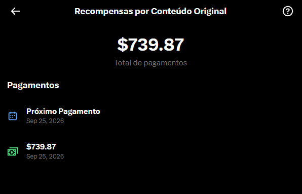 _vinteoito's tweet photo. COMO EU FIZ $739 DÓLARES EM 15 DIAS SENDO UMA CONTA PEQUENA NO TWITTER

A maioria das pessoas nem sabe que esse programa existe.

E as que sabem, estão errando em quase tudo.

→ O programa de Conteúdo Original do X mudou as regras do jogo: ele não paga por seguidores, não paga por likes — paga por impressões geradas dentro do programa. Quote que agrega, vídeo editado por você, imagem de IA produzida por você, texto seu. Tudo conta. O critério é autoria, não formato

→ Público brasileiro é um buraco negro de receita: minha conta é menor que a de perfis que conheço e acumulei praticamente o mesmo valor que eles desde 2023. Por quê? Eles têm base brasileira, eu busquei impressões gringas. View de americano vale infinitamente mais. Nossa moeda é um lixo e o X precifica isso

→ Você não precisa criar do zero — precisa agregar: quote com opinião própria conta como conteúdo original no novo sistema. Pegou um post viral, adicionou contexto, análise ou uma reação que agrega valor? Isso é seu. Pare de repostar calado e comece a opinar em cima

→ Verificado ou invisível: o sistema praticamente só contabiliza views de outros perfis com selo azul. Impressão de conta sem verificação mal move o ponteiro. Isso significa que sua estratégia de crescimento precisa ser focada em atrair e reter seguidores verificados — não seguidores em geral

→ IA é conteúdo original no X, diferente do YouTube: imagem gerada por IA conta, vídeo gerado por IA conta — desde que a produção tenha partido de você. Não quer aparecer na câmera? Não precisa. Produza com IA, publique com consistência, monetize

Conta pequena. Quinze dias. $739 dólares, 3800 Reais.

O problema nunca foi o tamanho da conta.