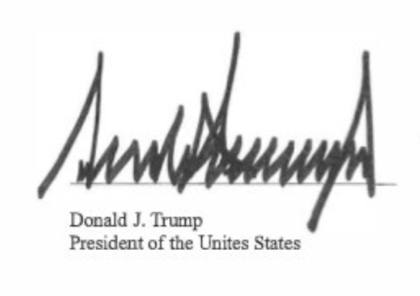 potusmemelol's tweet photo. Signed,

Yours truly.

President of the Unites States https://t.co/lXLPjgvt3D