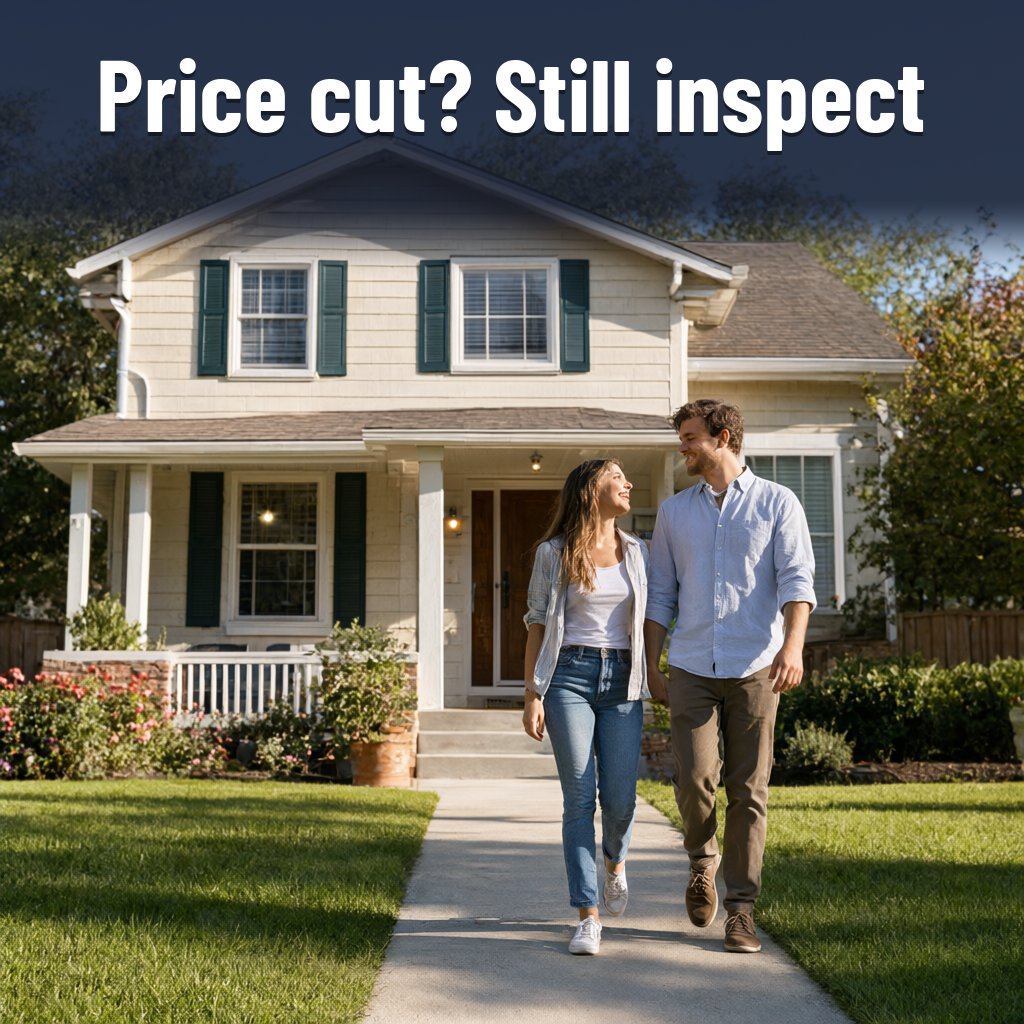 HomeReconAi's tweet photo. HousingWire says sellers in Austin and Houston are cutting prices. Before you jump on a deal, get a good home inspection.
Home Recon is AI home inspection software. Its Budget Genie budgets each repair.
Read a real report at https://t.co/T7AHCaXWT9
#HomeBuying #RealEstate https://t.co/r6W2se5aig