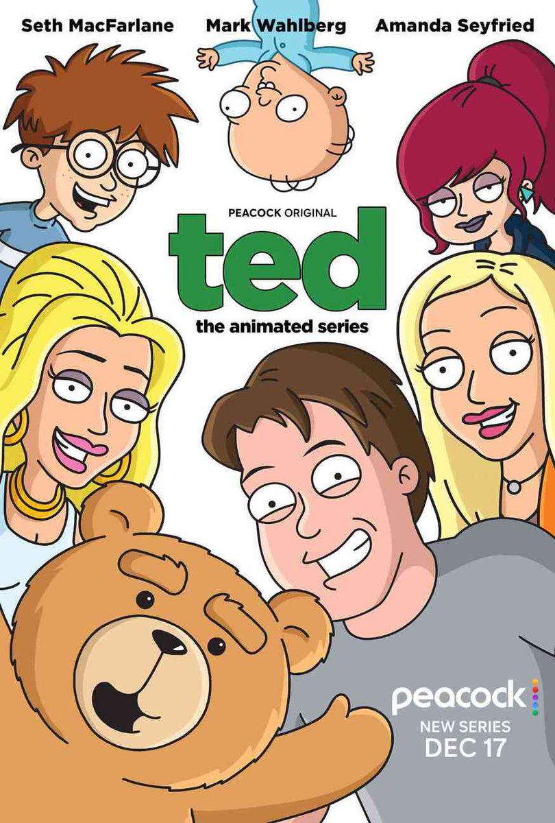 SNEAKPEEKCA's tweet photo. #TedTheAnimatedSeries #SethMacFarlane #Peacock #MarkWahlberg https://t.co/lQeZUgSqmZ