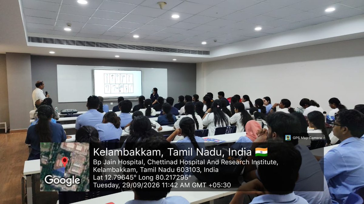 chettinad_univ's tweet photo. 👂 CHRI hosted a guest lecture on “Surgically Correctable Hearing Loss Disorders” by Dr. Gowri Shankar, offering valuable insights into advanced otological practice.
#WorldDeafnessWeek #Otology #ENT #CHRI https://t.co/GjCQoQ8q6Z