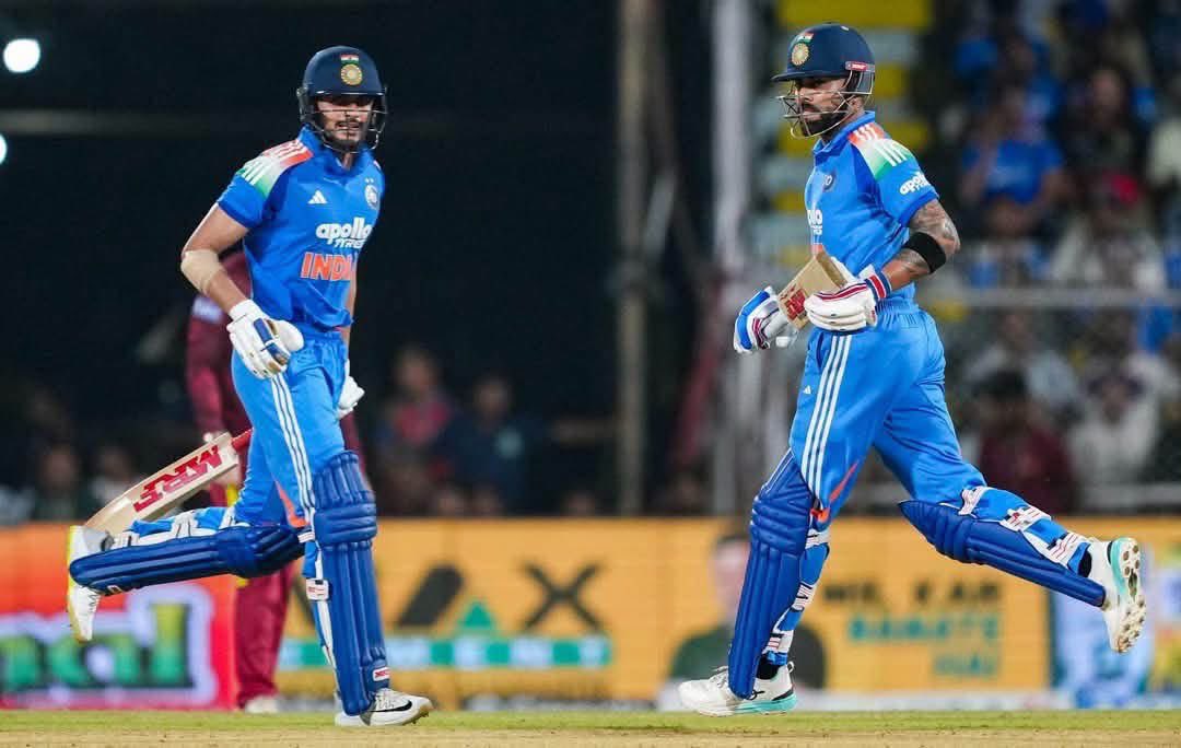 ShivVrandavan's tweet photo. 🇮🇳🏏 शानदार जीत, ऐतिहासिक जज़्बा..

भारतीय क्रिकेट टीम ने 406 रनों के विशाल लक्ष्य का सफलतापूर्वक पीछा करते हुए वेस्टइंडीज को 8 विकेट से पराजित कर देशवासियों को गौरवान्वित किया..

यह विजय भारतीय टीम के दृढ़ संकल्प, अनुशासन, सामूहिक प्रयास और अदम्य आत्मविश्वास का शानदार उदाहरण है।
इस ऐतिहासिक जीत के लिए पूरी टीम इंडिया को हार्दिक बधाई एवं आगामी मुकाबलों के लिए ढेरों शुभकामनाएँ!!@GloboNews 

#TeamIndia #IndiaWin #INDvsWI