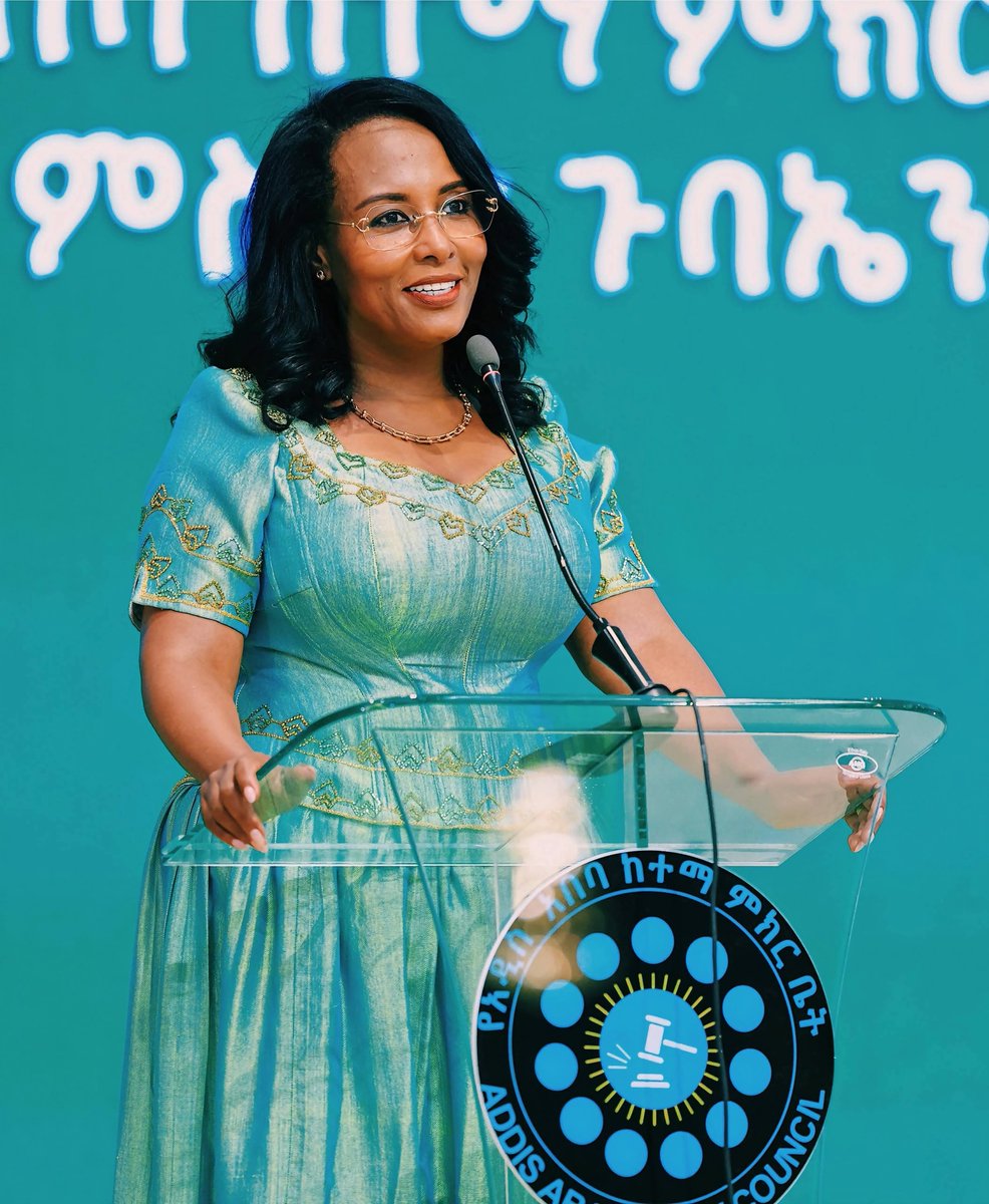 AdanechAbiebie's tweet photo. Today, we held a dignified farewell ceremony for the members of the Addis Ababa City Council, elected in the 6th National General Election and entrusted with serving our city over the past five years.

On behalf of the City Administration and myself, I express my profound appreciation for their dedicated service, responsible oversight, and invaluable contribution to advancing the interests of our people and the development of our city.

Their service and contributions will be remembered with gratitude and respect.

May God bless Ethiopia and its people!