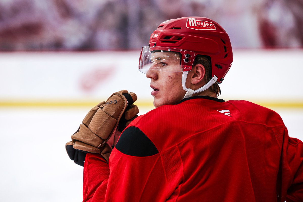 DetroitRedWings's tweet photo. ⚙️⚙️⚙️ https://t.co/EgW12mPRkX