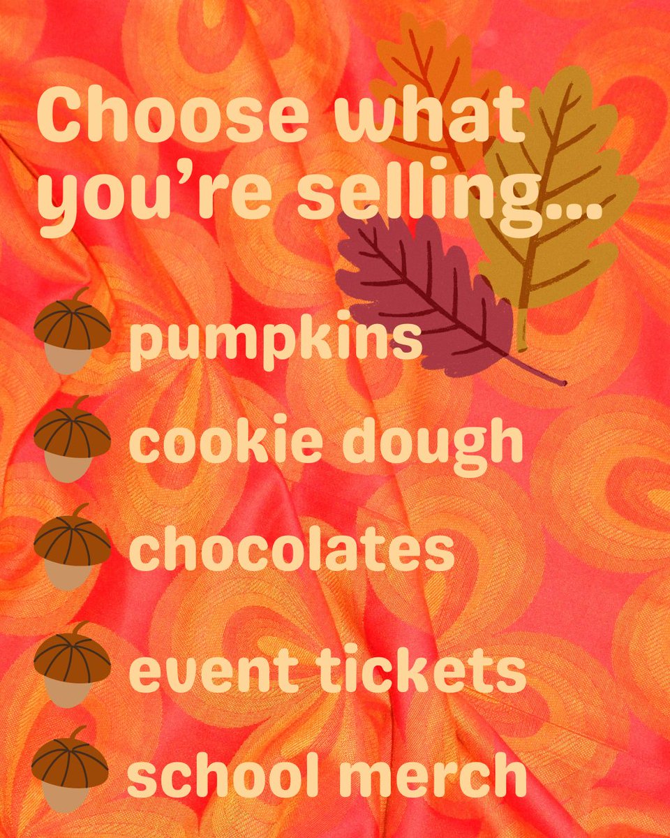 payableapps's tweet photo. Planning a fall fundraiser?

Sell treats, merch, event tickets &amp; more with Google Forms + Payable.

📝 Take orders
💳 Collect payments
📱 Share by link or QR code

One form. From order → payment.

#Fundraising #GoogleForms https://t.co/BQjmlc1XW1