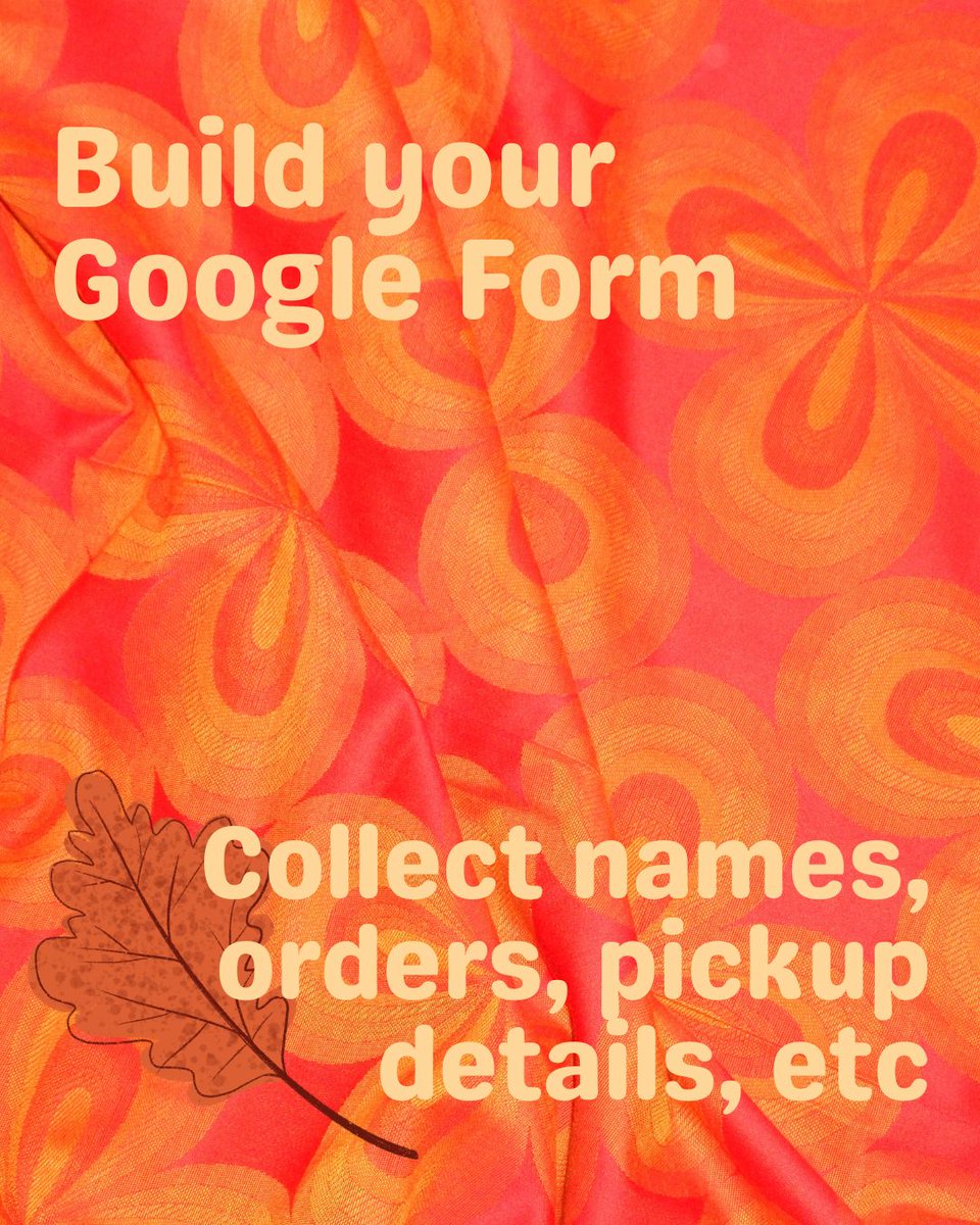 payableapps's tweet photo. Planning a fall fundraiser?

Sell treats, merch, event tickets &amp; more with Google Forms + Payable.

📝 Take orders
💳 Collect payments
📱 Share by link or QR code

One form. From order → payment.

#Fundraising #GoogleForms https://t.co/BQjmlc1XW1