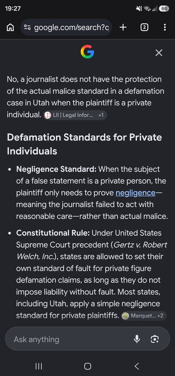 suchdanger's tweet photo. @paramounttactcl @RealBeardLawyer @Joshua_the_car Great show last night. Please verify what the lawyer said regarding the actual malice standard in relation to journalists in Utah though.. https://t.co/hFW5FRZtqL