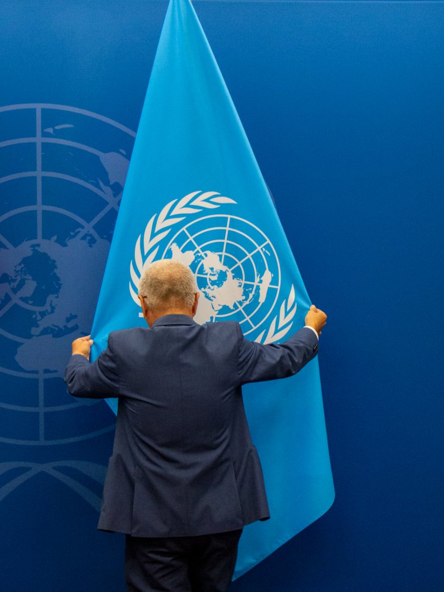 antonioguterres's tweet photo. A heartfelt thank you to everyone who has contributed to #UNGA high-level week – from colleagues in New York &amp; abroad to participants, activists &amp; supporters.

I am proud and grateful for their work. https://t.co/5xEybqCHrw
