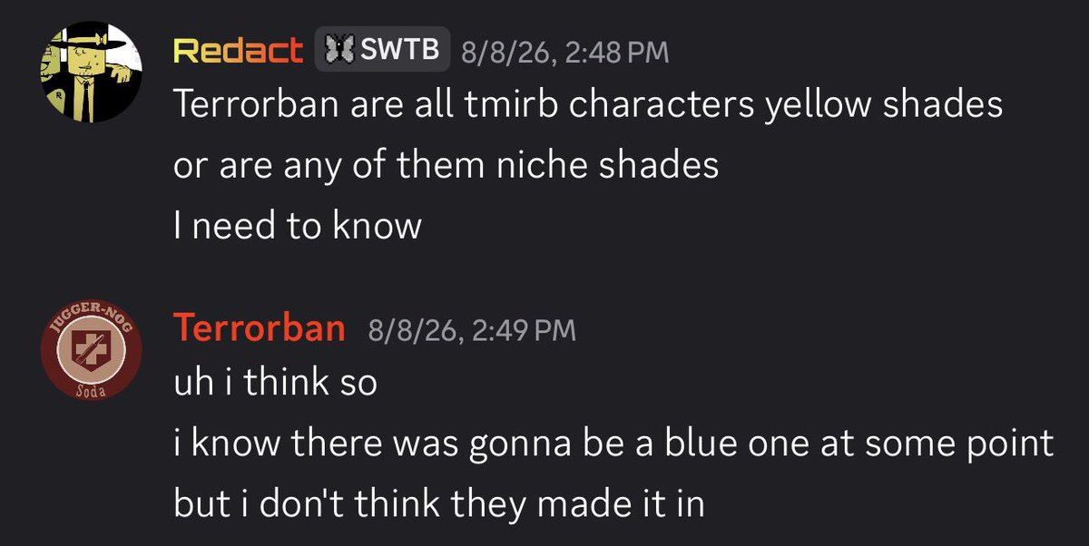 Redactednotion's tweet photo. hi another tmirb fact, tmirbians come in all niche shades. #tmirb #themoonIrotbehind https://t.co/3vas1wShBP