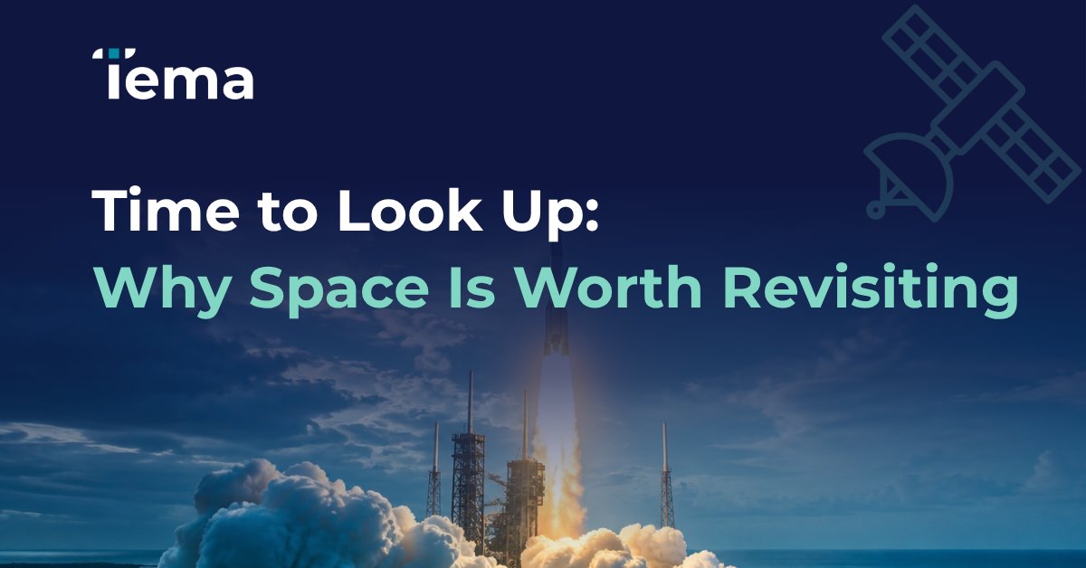 TemaETFs's tweet photo. Space dominated headlines around the SpaceX IPO earlier this year. We explore five reasons the space economy may be worth revisiting. 🚀