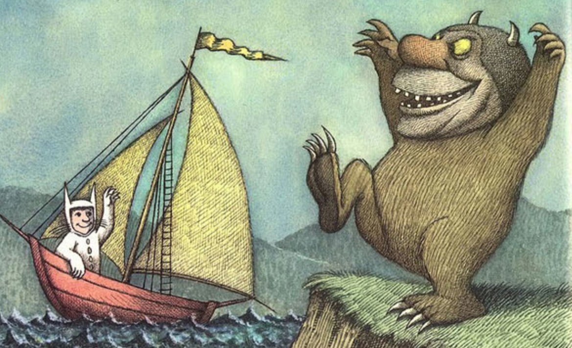 3lia778_'s tweet photo. I really like this guy and they remind me of Where the Wild Things Are ok https://t.co/uFCypEkSSF