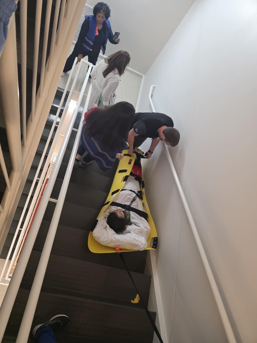 TCHQUEST's tweet photo. Preparing for the unexpected. Proud to partner with Organizational Resilience, SETRAC, HFD on an infant and maternal evacuation exercise focused on strengthening emergency preparedness, teamwork, and patient safety. #HealthcareSimulation #EmergencyManagement https://t.co/XkY4h7DA7B