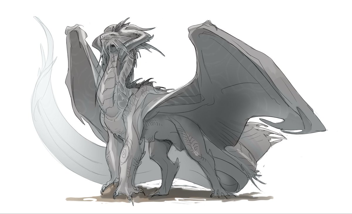 depestorat's tweet photo. Can’t really do a long piece so here is a quick sketch of the black dragon’s wife ❤️ https://t.co/t4zvgzAr6P