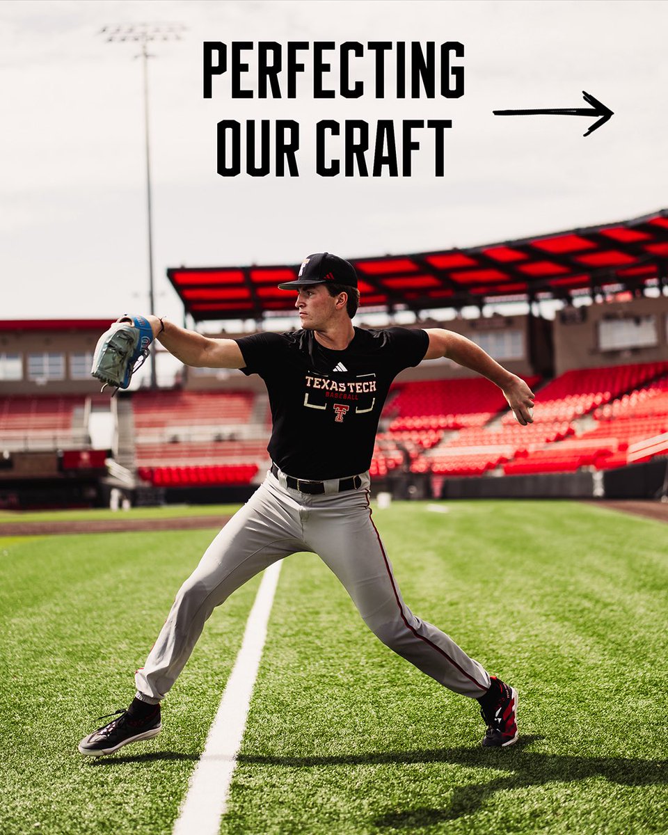 TTU_Baseball's tweet photo. Laying the foundation https://t.co/lnwoHgA00I