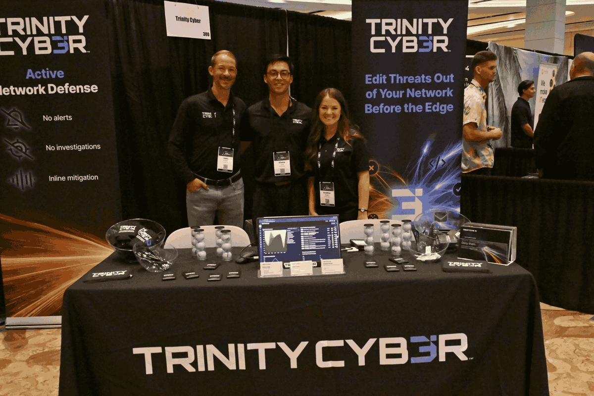 TrinityCyber's tweet photo. That’s a wrap on @TheChannelCompany’s MES Fall 2026.

Thank you to everyone who came to see us. From adapting to the Frontier AI era and AI governance to ZTNA, one theme was clear – stronger protection w/o more complexity or alerts to chase.

If you missed us, let's talk 📲 https://t.co/5hYqY7iIKP