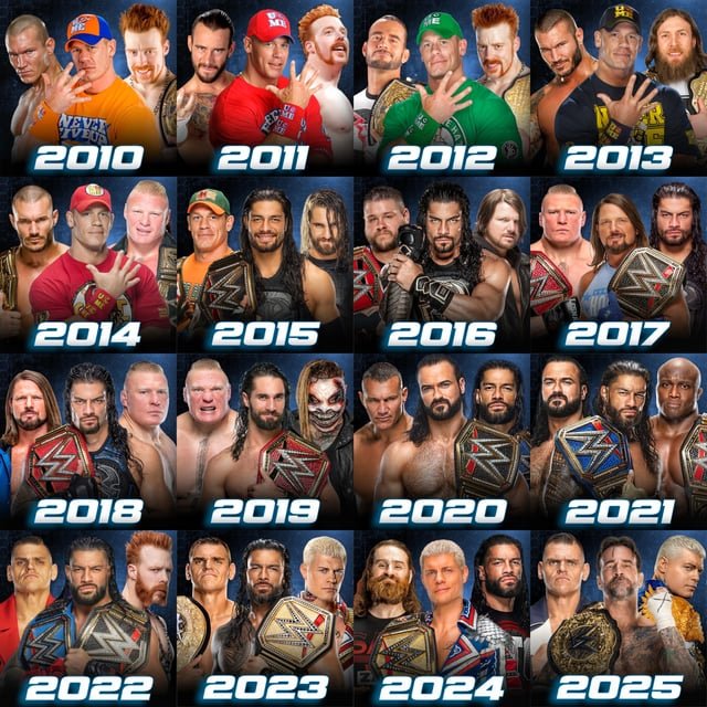 SethKeshCore's tweet photo. The ‘ Big 3’ of Recent WWE Years (2010–2025) Agree or Disagree? 👇 https://t.co/It2FEC83bD
