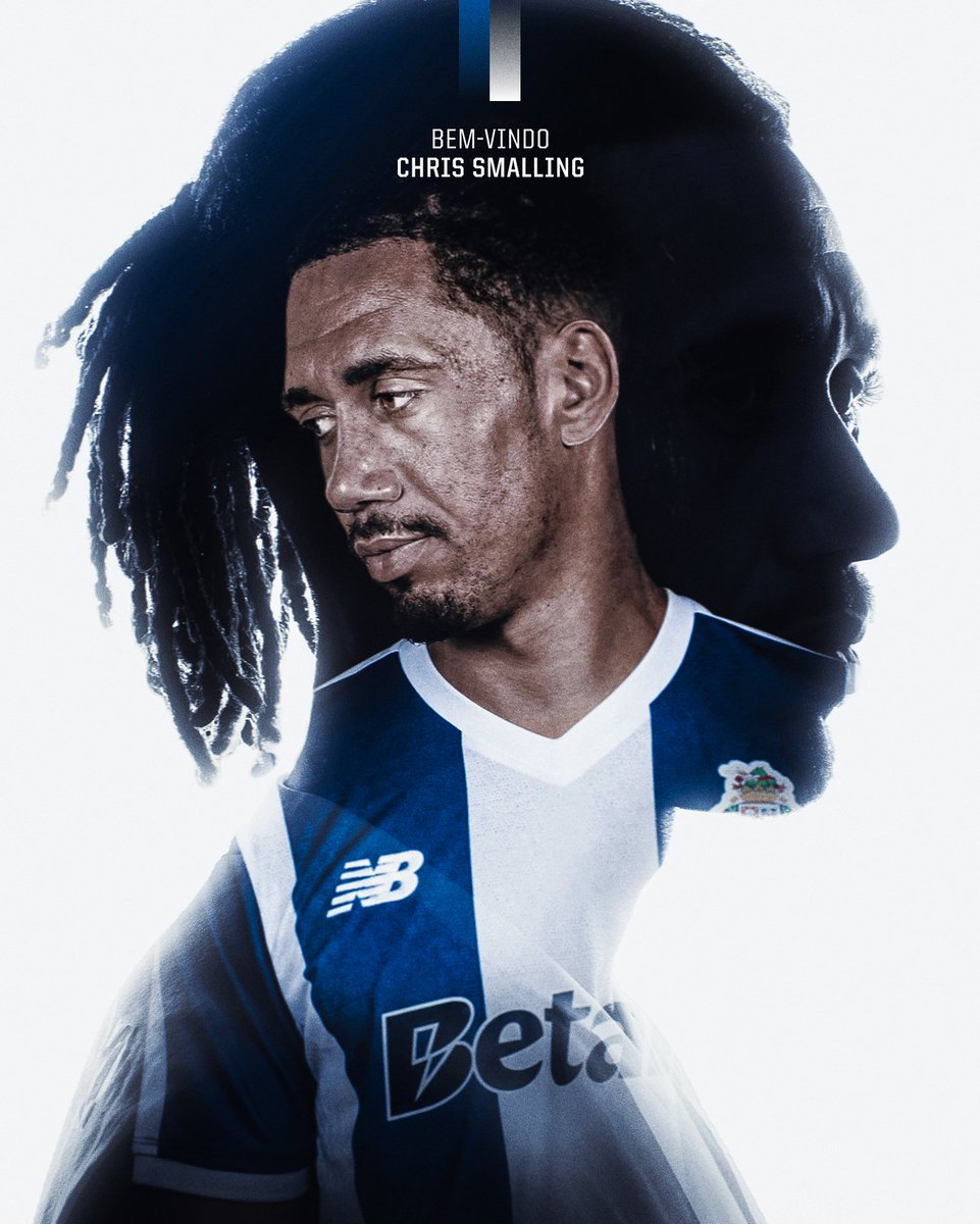 cafiba1968's tweet photo. Época 26/27: Contratação n°8, Chris Smalling, central, free agent, 1+1. https://t.co/lwFAqKzgME