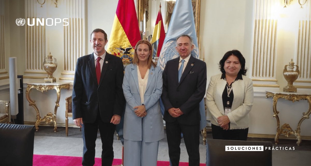 NicholasgUNOPS's tweet photo. ¡Trabajo conjunto para no dejar a nadie atrás!

En este #ForoEjecutivo impulsado junto a @MRE_Bolivia, presentamos herramientas de gestión y el rol de @UNOPS_es como brazo operativo de @ONUBolivia para fortalecer proyectos clave al servicio de la ciudadanía. https://t.co/7ds32nNHKh