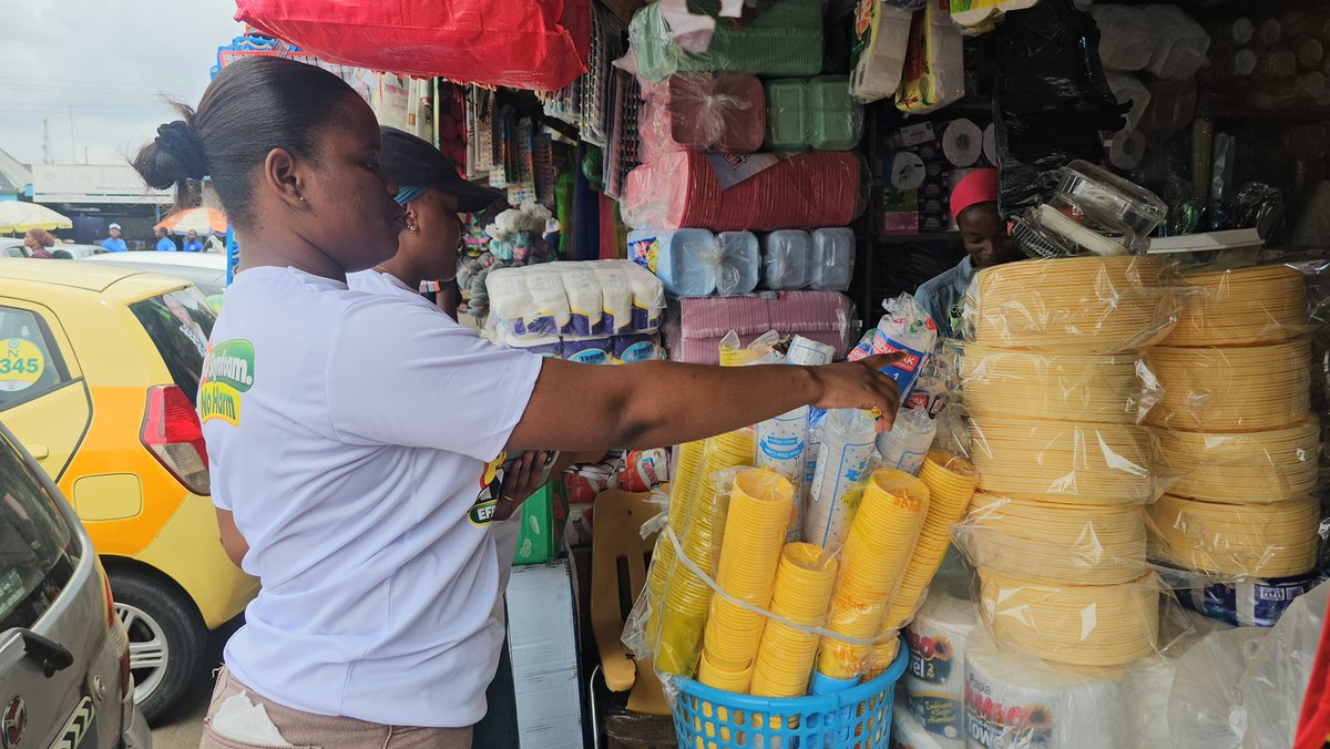 epa_koforidua's tweet photo. 3/3
The public was encouraged to make the switch to eco-friendly alternatives and contribute to a cleaner and healthier environment.

#EPA #EasternEXPO2026 #StyrofoamBan #EnvironmentalAwareness #EcoFriendly #EasternRegion https://t.co/mDnBChzOOM