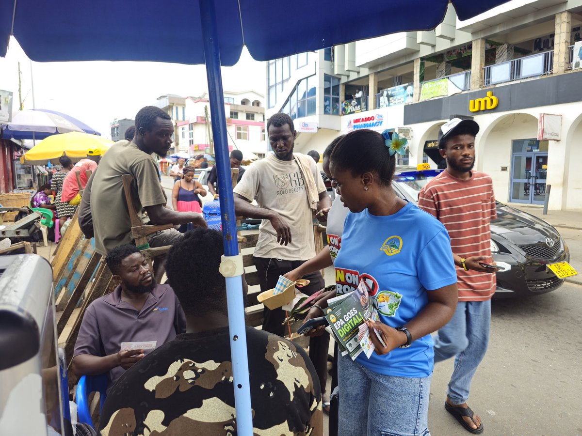 epa_koforidua's tweet photo. 3/3
The public was encouraged to make the switch to eco-friendly alternatives and contribute to a cleaner and healthier environment.

#EPA #EasternEXPO2026 #StyrofoamBan #EnvironmentalAwareness #EcoFriendly #EasternRegion https://t.co/mDnBChzOOM