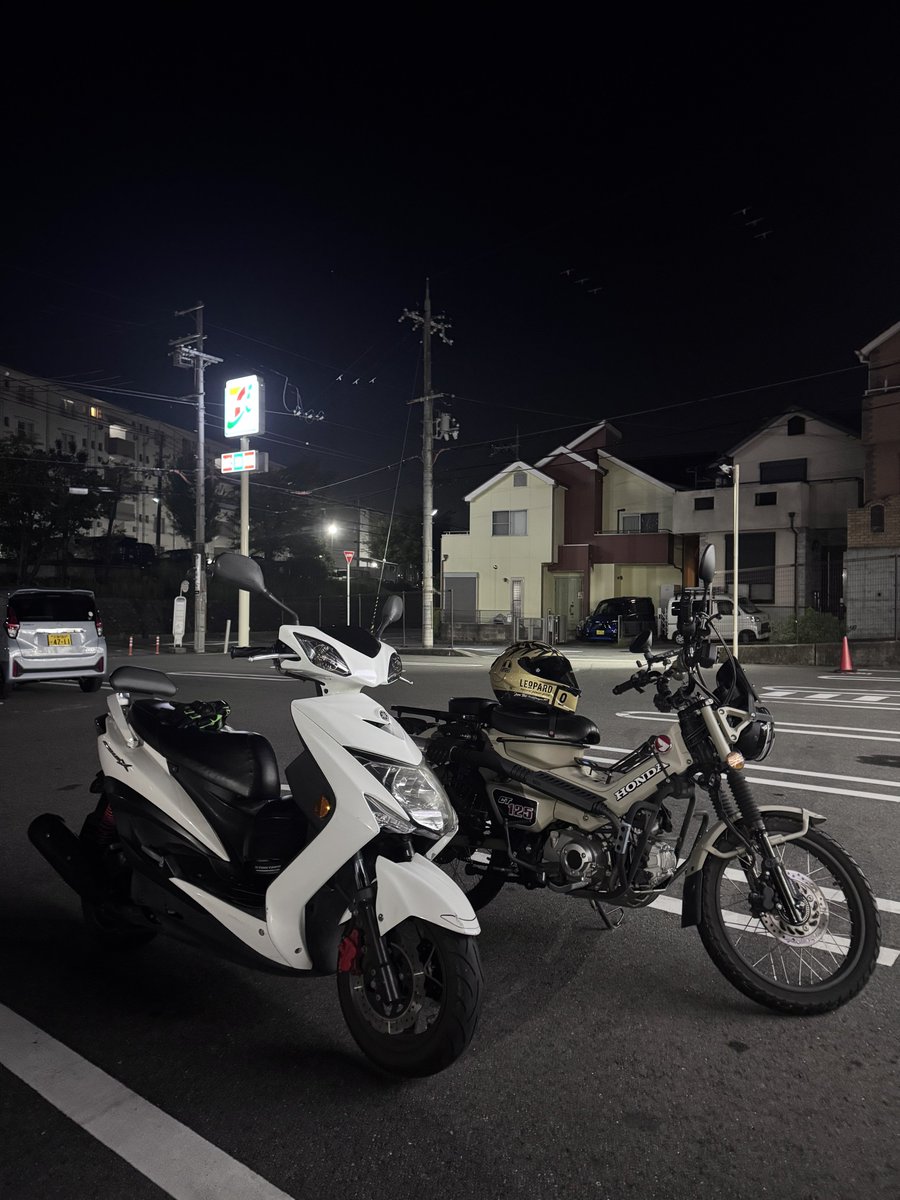piyoyayako's tweet photo. 展望台？までの徒歩が怖かったので、引き返して帰宅しただけの小型ツー
別に走れたしいっかーとなるのがバイク乗りの強み😃 https://t.co/WC4O4I7r7K