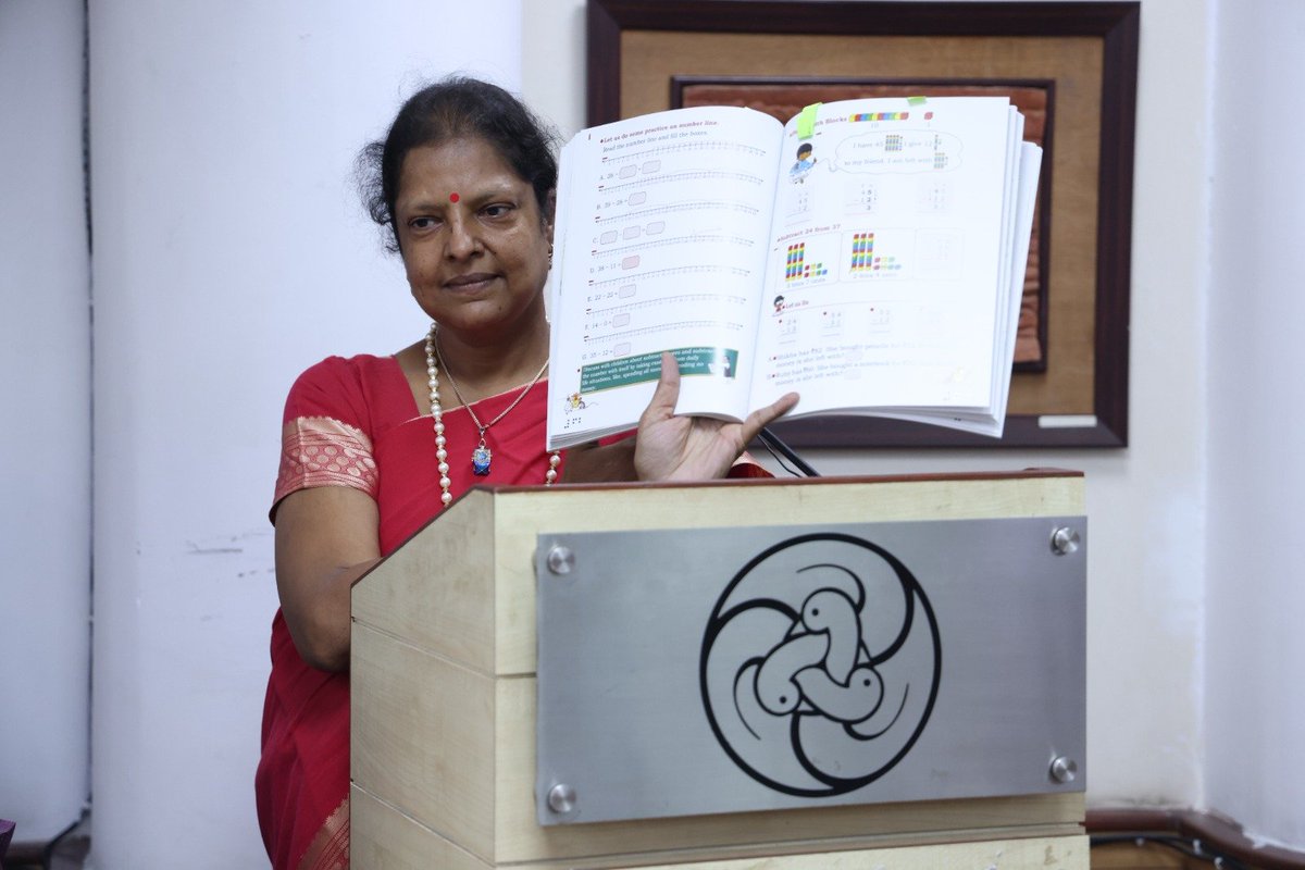 ncert's tweet photo. Dialogue • Insights • Experiential Learning • Collaboration
Conference of SCERTs/SIEs Directors | Day 2,Coordinated  by Department of Teacher Education 

A day of meaningful dialogue, shared experiences and collaborative learning, bringing together institutional leadership to reflect, connect and strengthen school education.

Panel Discussions | Insights & Challenges
Heads of NCERT departments and units—DCS&D, DER, ESD, DEL, DESM, DEE, DTE and CIET—shared perspectives on:

• Post-NEP 2020 experiences across States/UTs
• Emerging challenges & implementation experiences
• Research & curriculum development
• Educational technology
• Foundational Literacy & Numeracy (FLN)
• Teacher capacity development
• Institutional linkages & collaboration

Experiential Learning | Pradhan Mantri Sangrahalaya
An enriching journey through history, inspiring reflections on leadership, vision, resilience and collective action.

Learning together. Sharing experiences. Strengthening education.

#NCERT #SCERT #SIE #DirectorsConference #SchoolEducation #EducationalLeadership #KnowledgeSharing