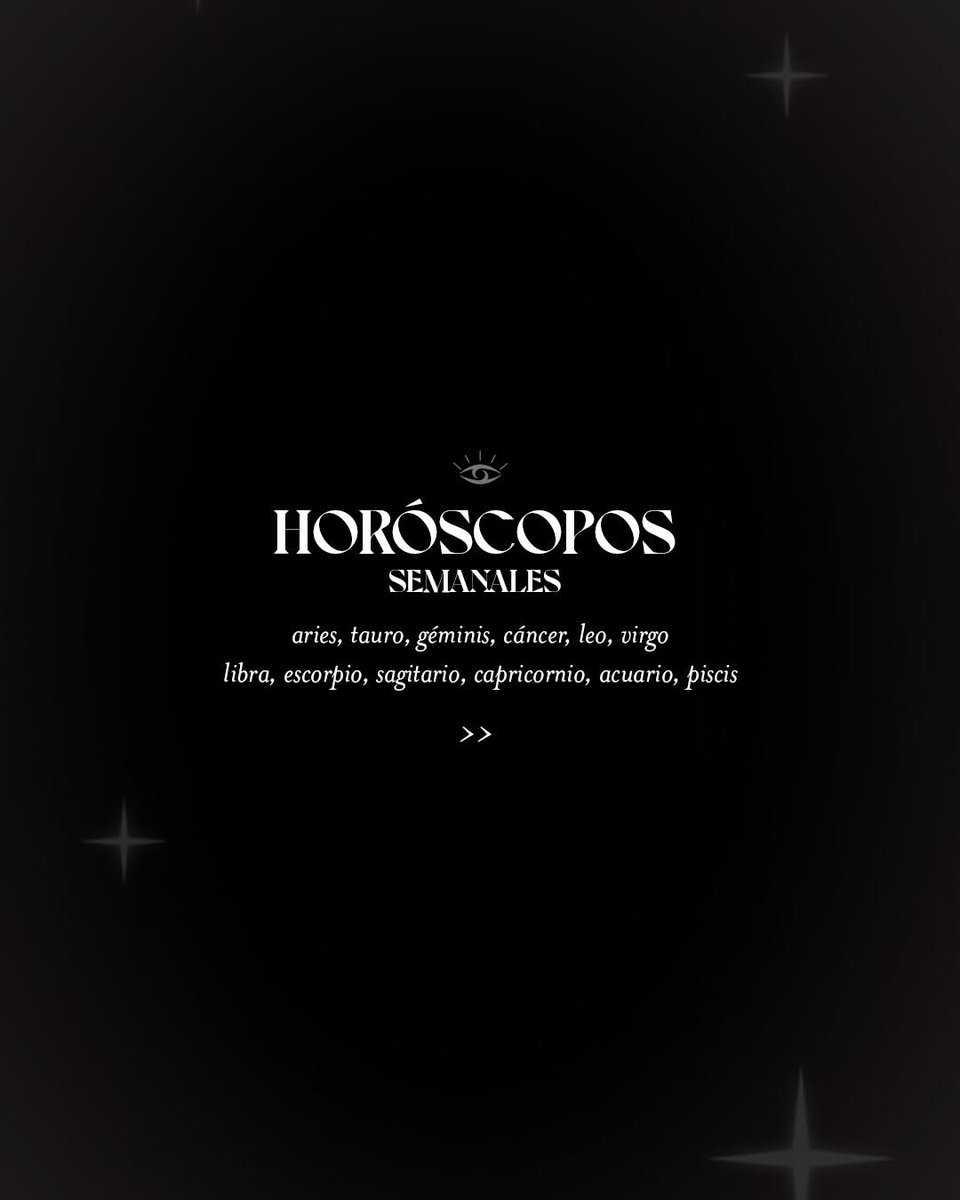 BirdNesta's tweet photo. Horóscopos para la semana del 16 al 22 de febrero 🏹🖤. Pasa para descubrir tu signo solar, lunar y ascendente. https://t.co/PIeE8kcSBQ