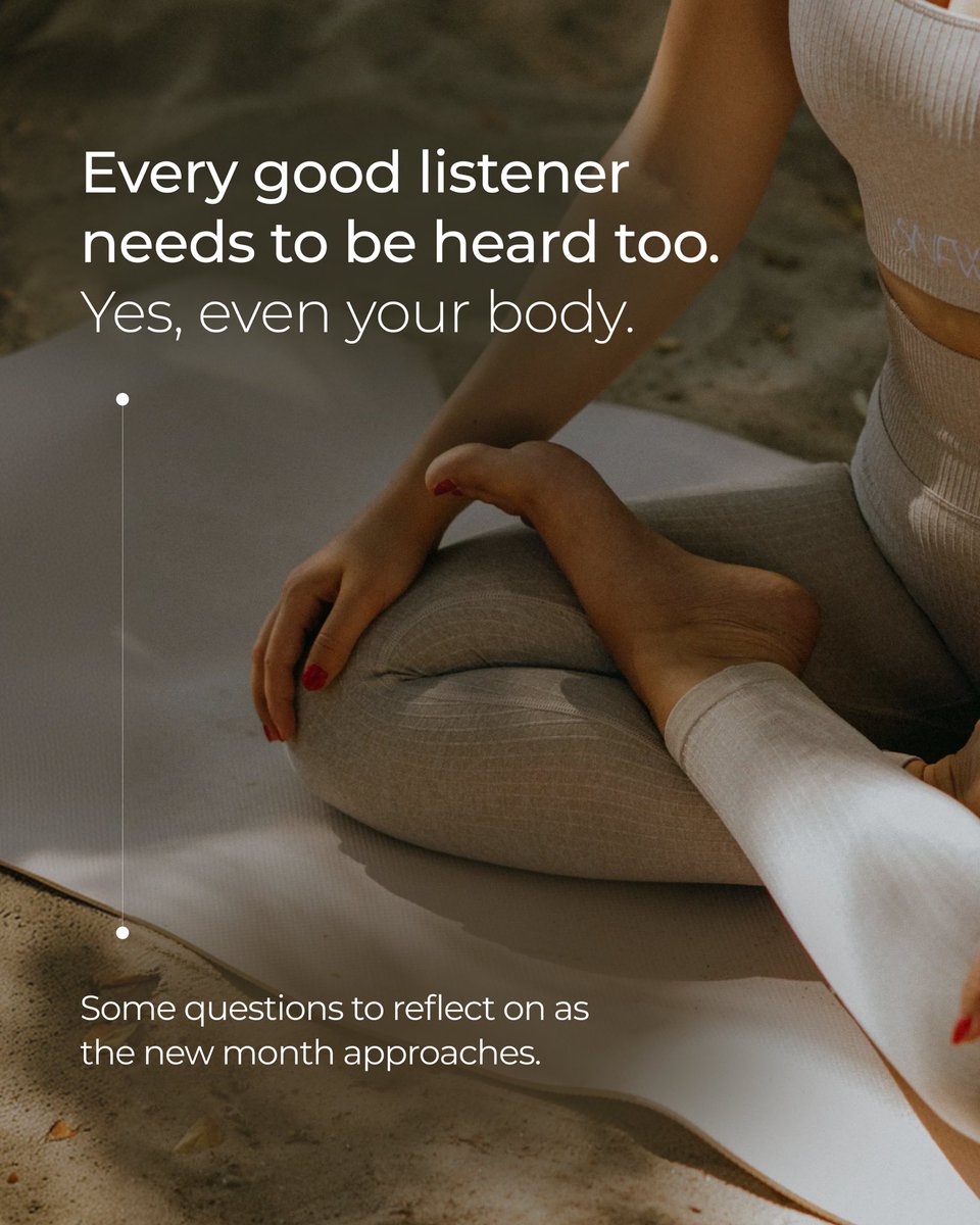 myeverme's tweet photo. Take a step back before you step into the new month. Reflecting on your health helps you reset &amp; realign intentional habits. 

Here are some questions to help you get started. Ask EverMe &amp; get answers based on your own health data. https://t.co/eW3zqFCcFe
