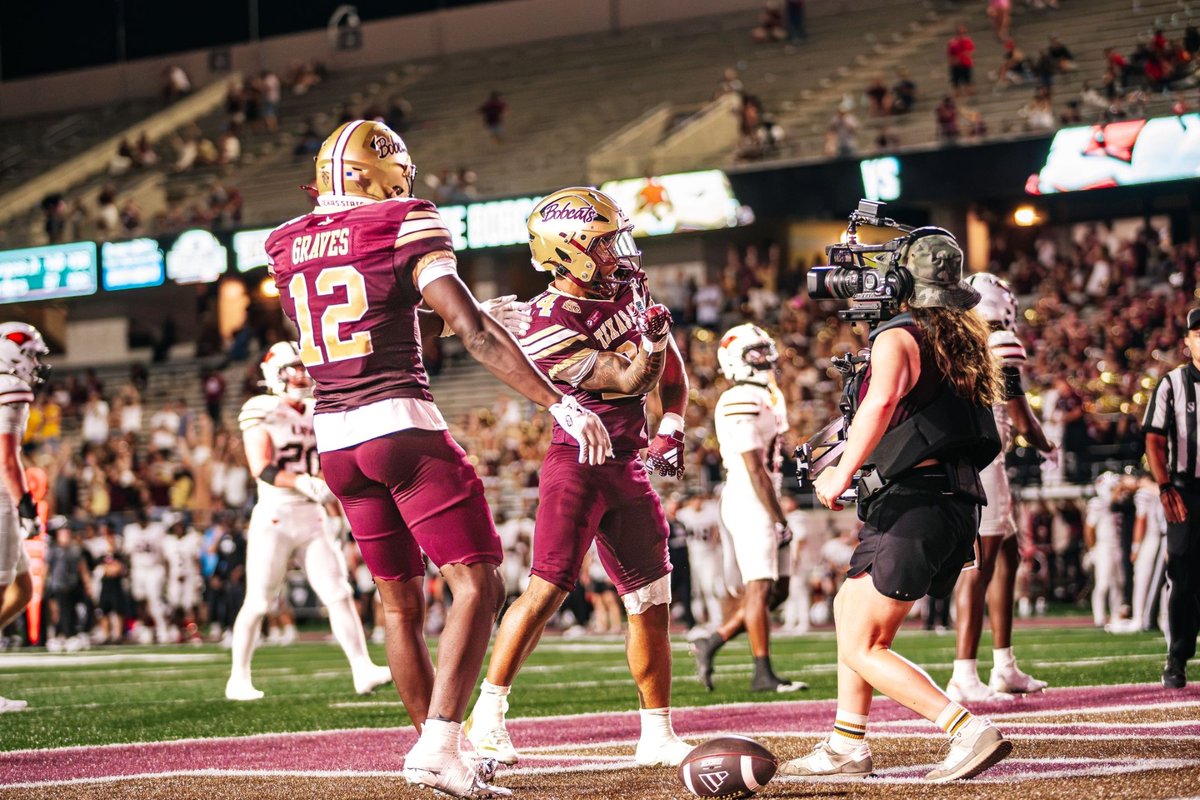 jtharris244's tweet photo. #AGTG @TXSTATEFOOTBALL #HardWorkPaysOff https://t.co/of80x6A6pj