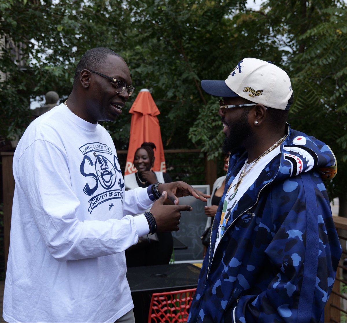 garlin's tweet photo. Times are tough. But we Michiganders are still smiling and showing up for one another. And I’ll always be there with you. https://t.co/6uuYAqnM3K