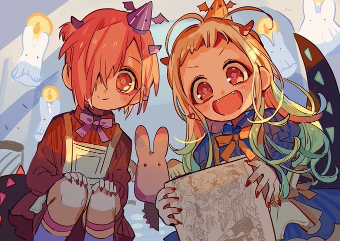 mitsunenebot's tweet photo. ITS SPOOKY MONTH!!! https://t.co/1IeSF6Vxur