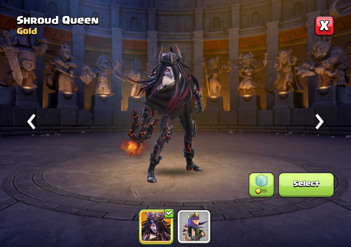 AVB_AleViaBel's tweet photo. «Shroud Queen» es la skin del Pase de Oro de Octubre de 2026 en #ClashOfClans

#ClashOn #CoC #ClashOfClansLeaks #ClashOfLeaks #CoCLeaks #CoCLeak #Leaks #ClashOfClansSneakPeek #CoCSneakPeek #SneakPeek https://t.co/IMTe6NwmAf